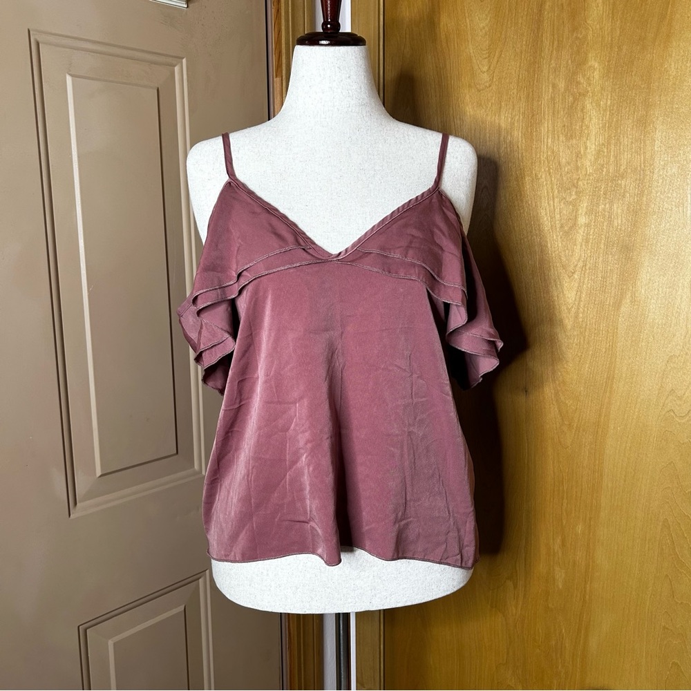 Lavender Field Dusty Rose Camisole Top